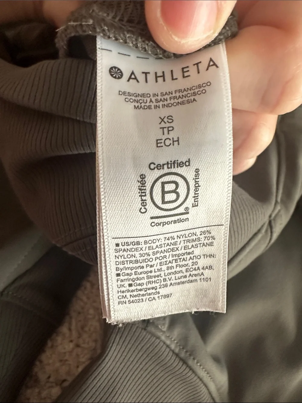 Athleta olive XS Brooklyn joggers. EUC - Picture 7 of 7